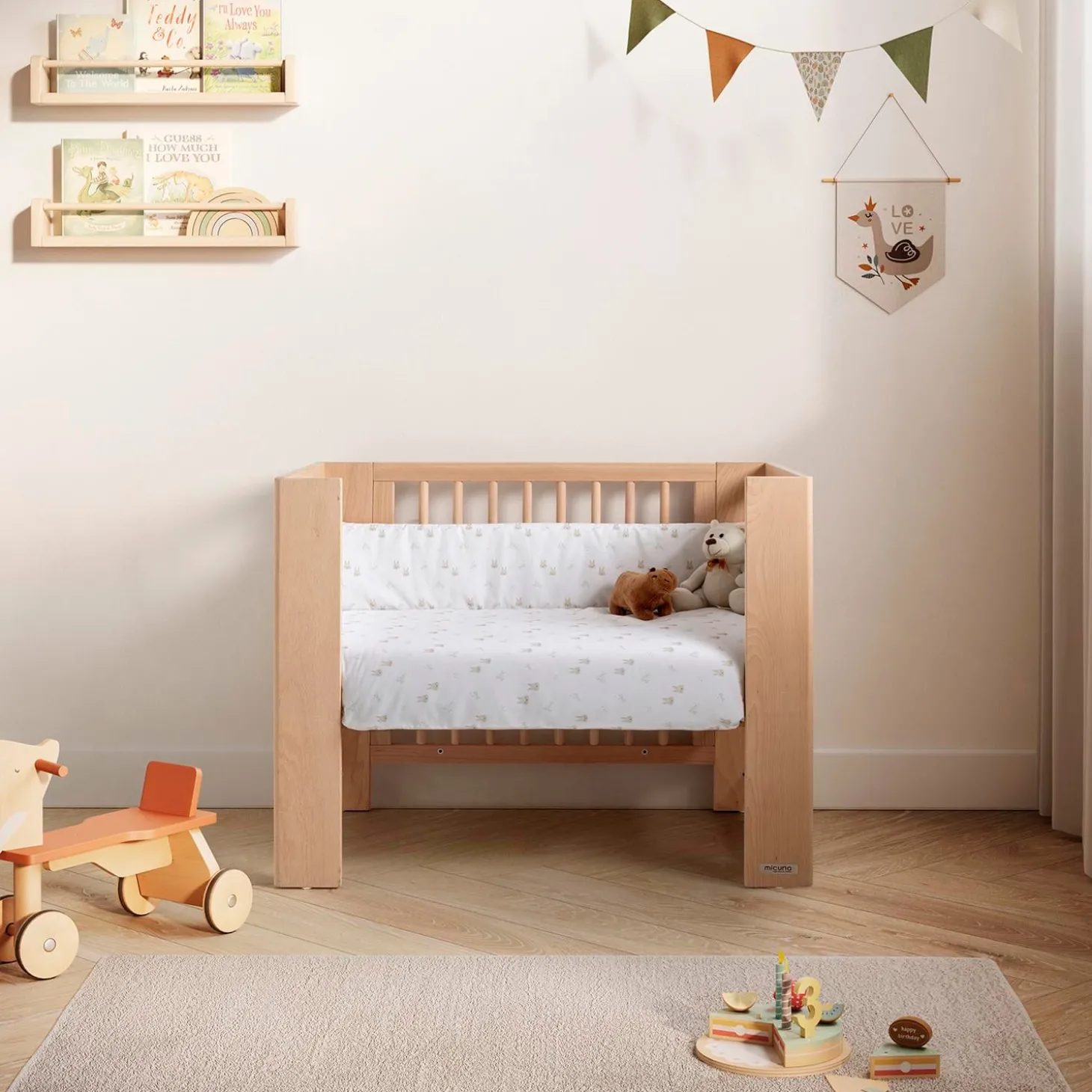 Micuna Berceau cododo Converbaby Marron