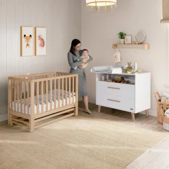Micuna                    Lit bébé à bascule Annie    Marron            60x120 cm