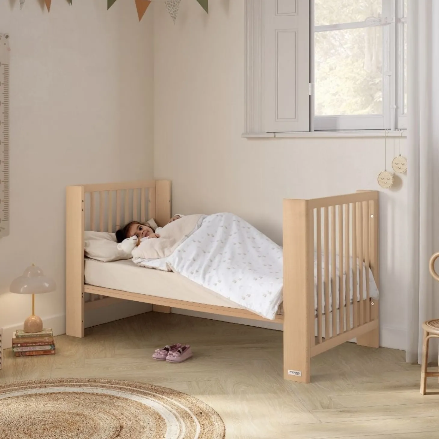 Micuna Lit bébé Converbaby Blanc