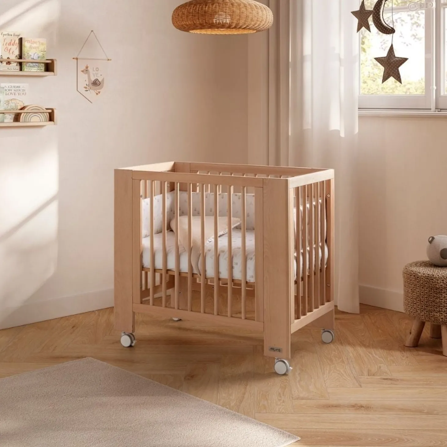 Micuna Lit bébé Converbaby Marron