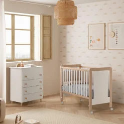 Micuna                    Lit Bébé Luciana    Blanc Wood            60x120 cm