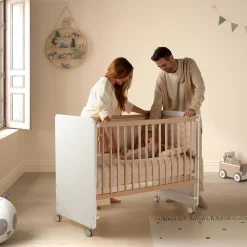 Micuna                    Lit Bébé Lupita    Blanc Wood Sans Dessin            60x120 cm