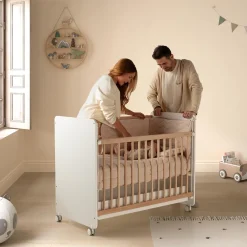 Micuna                    Lit Bébé Lupita    Blanc Wood Sans Dessin            60x120 cm