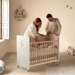 Micuna Lit Bébé Lupita Blanc Wood 60x120 cm