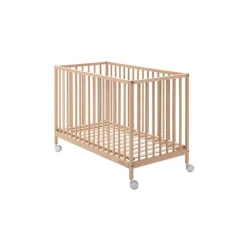 Micuna Lit Bébé Mountain Marron 60x120 cm