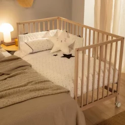 Micuna Lit Bébé Mountain Marron 60x120 cm