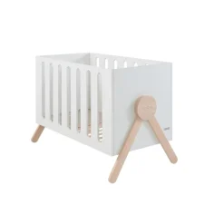 Micuna Lit bébé Swing Blanc 60x120 cm