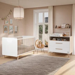 Micuna                    Lit bébé Trevi    Blanc            60x120 cm