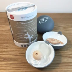 Mimipioupiou                    Coffret sucette réutilisable avec accessoires    Gris perle