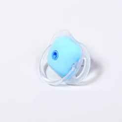 Mimipioupiou                    Sucette réutilisable à téterelle interchangeable    Bleu tendre