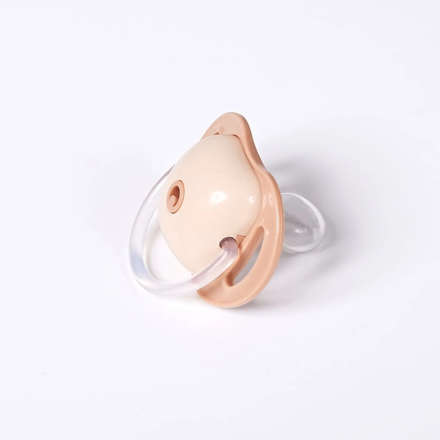 Mimipioupiou Sucette réutilisable à téterelle interchangeable Gris perle Colors