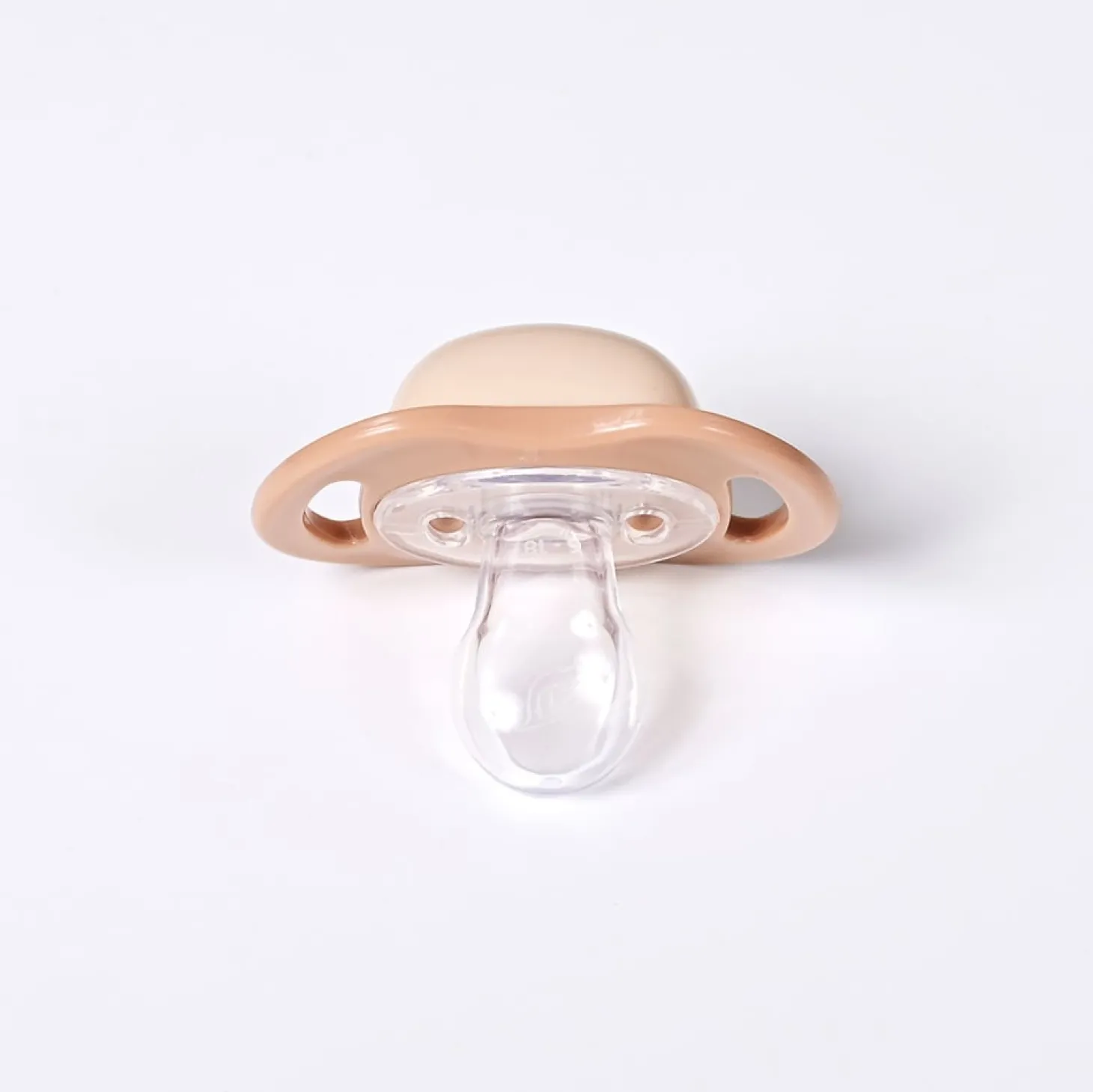 Mimipioupiou Sucette réutilisable à téterelle interchangeable Gris perle Colors