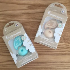 Mimipioupiou                    Sucette réutilisable téterelle interchangeable    Gris perle