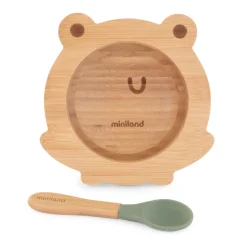 Miniland                    Bol en bois    Grenouille