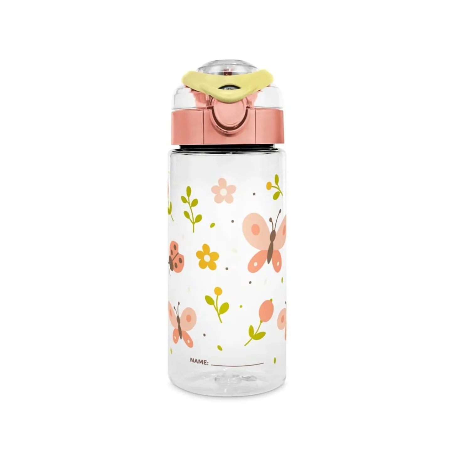 Miniland Bouteille Junior Butterfly Rose
