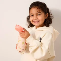 Miniland Bouteille Junior En Acier Butterfly Rose