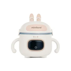 Miniland Chauffe-pot et plat On The Go Blanc