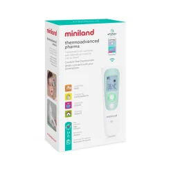 Miniland                    Thermomètre bain et frontale thermoadvanced Pharma    Blanc