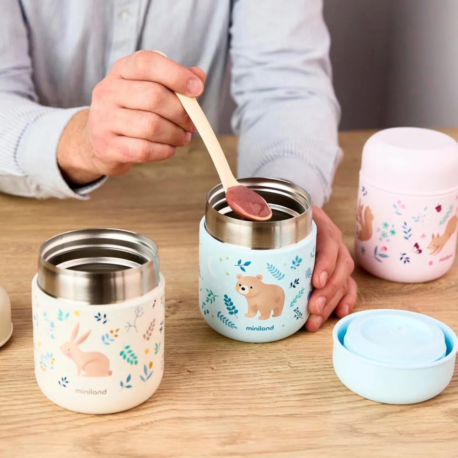 Miniland Thermos Pour Aliments Mini Lapin