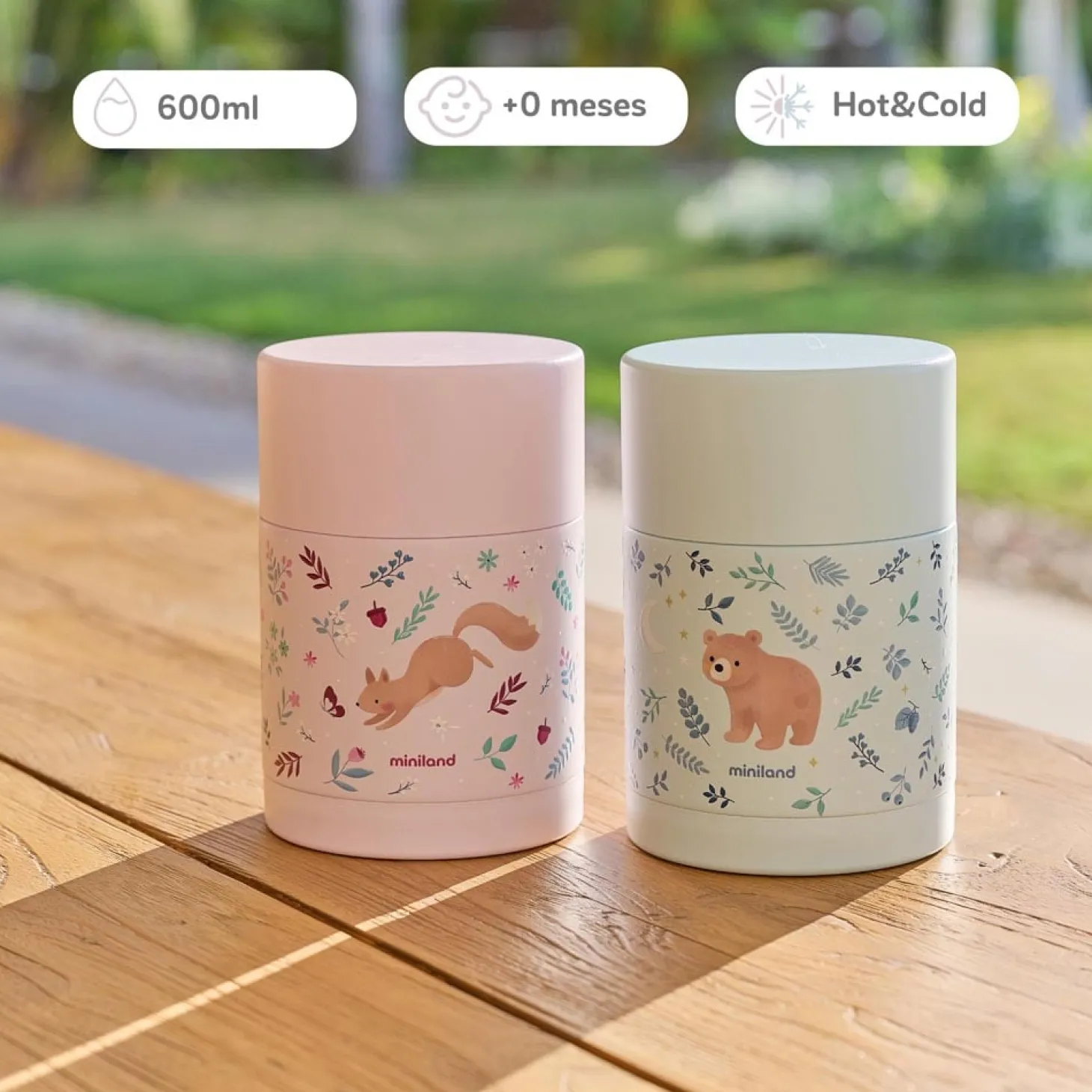 Miniland Thermos Pour Aliments Ecureuil