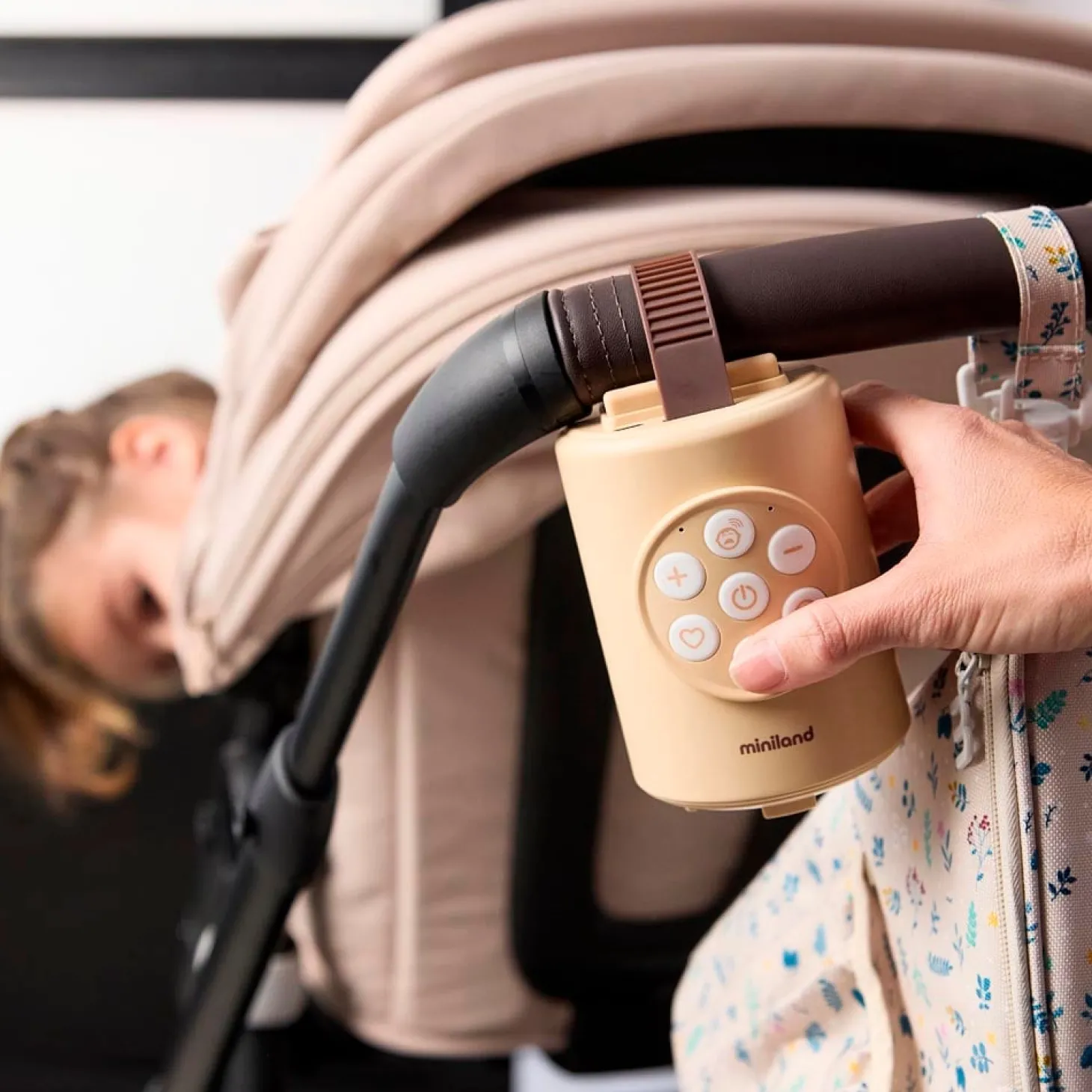 Miniland Transat pour bébé Beige