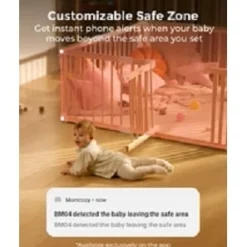 Momcozy Babyphone Vidéo BM04 blanc
