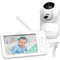 Momcozy Babyphone Vidéo BM03 blanc