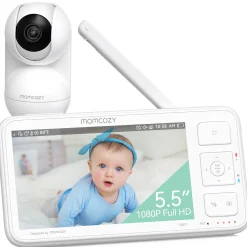 Momcozy Babyphone Vidéo BM03 blanc