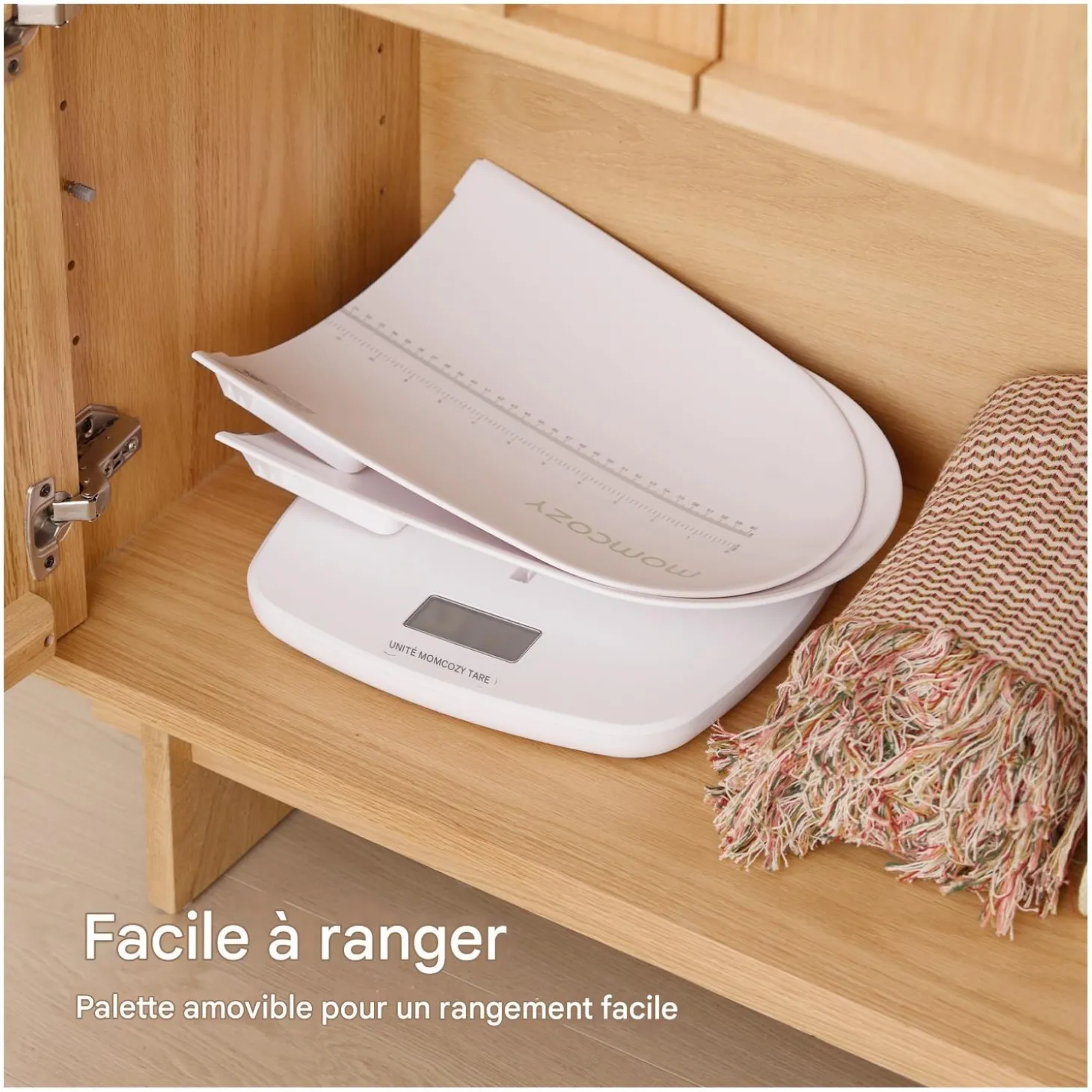 Momcozy Balance pour bébé Blanc