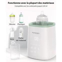 Momcozy Chauffe-biberon Blanc