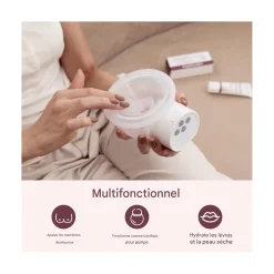 Momcozy                    Crème pour mamelons Vegan    Blanc