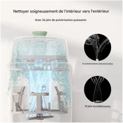 Momcozy                    Lave-Biberon et Stérilisateur    Blanc Vert