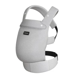 Momcozy Porte-bébé en maille respirante Gris