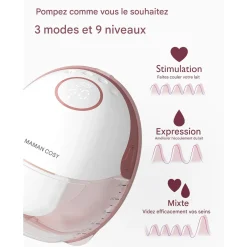 Momcozy                    Tire-lait mobile M6    Marron            180 ml
