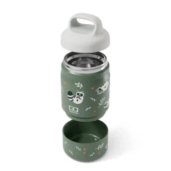 Monbento Kids                    Boîte à encas isotherme Handy    Raccoon            350 ml + 100 ml