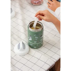Monbento Kids                    Boîte à encas isotherme Handy    Raccoon            350 ml + 100 ml