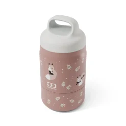 Monbento Kids Boîte à encas isotherme Handy Fox 350 ml + 100 ml