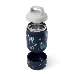 Monbento Kids                    Boîte à encas isotherme Handy    Wolf            350 ml + 100 ml