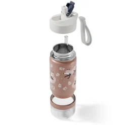 Monbento Kids                    Gourde 2en1 Twisty    Fox             300 ml + 120 ml