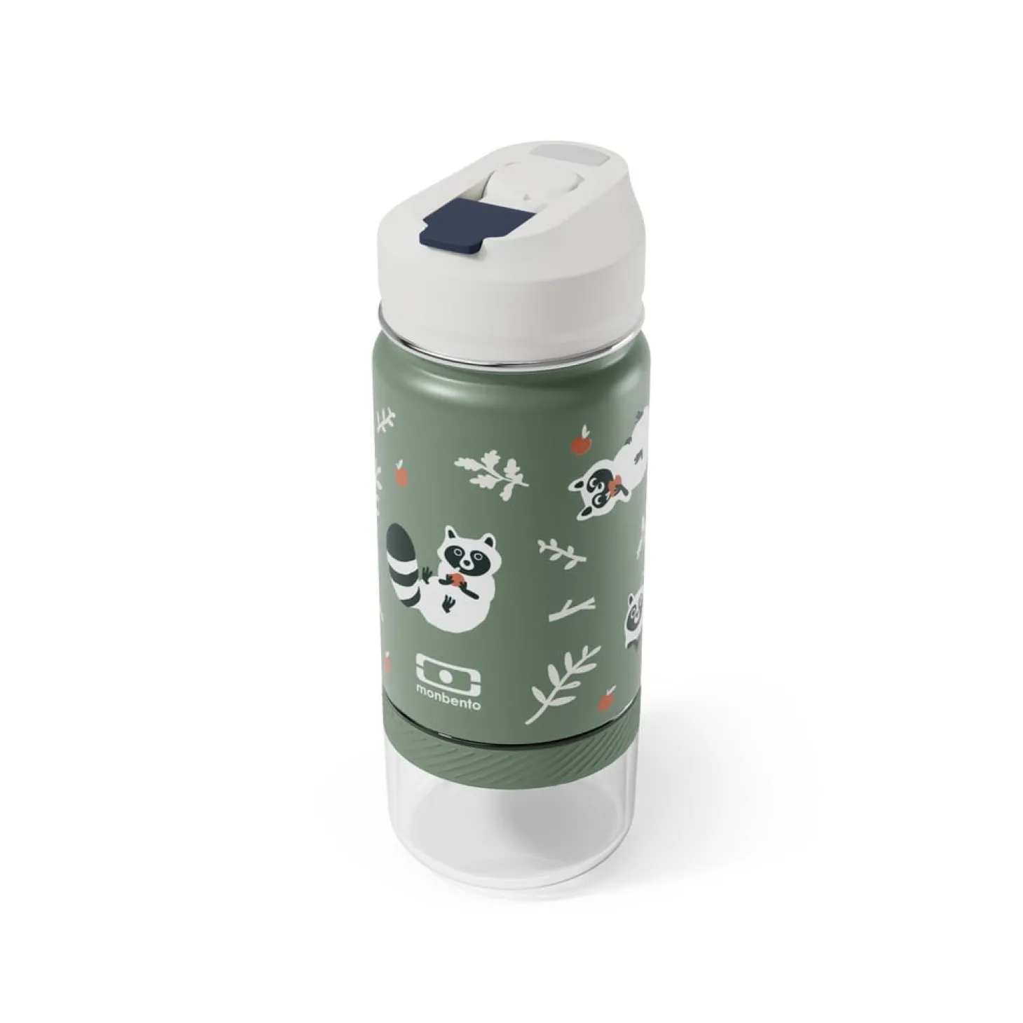 Monbento Kids Gourde 2en1 Twisty Wolf 300 ml + 120 ml