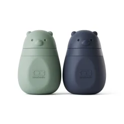 Monbento Kids                    Gourde Yummy    Green Blue             150 ml