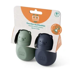 Monbento Kids                    Gourde Yummy    Green Blue             150 ml