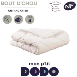 Mon P'tit Dodo Couette légère bout d'chou Blanc 100x140 cm