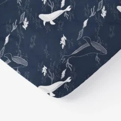 Mon P'tit Dodo                    Drap-Housse Imprimé    Whales