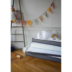 Mon P'tit Dodo                    Matelas Dodotendre déhoussable    Blanc/Anthracite            60x120 cm