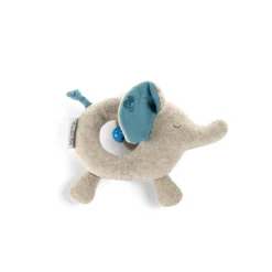 Moulin Roty                    Anneau-hochet Eléphant Sous mon baobab