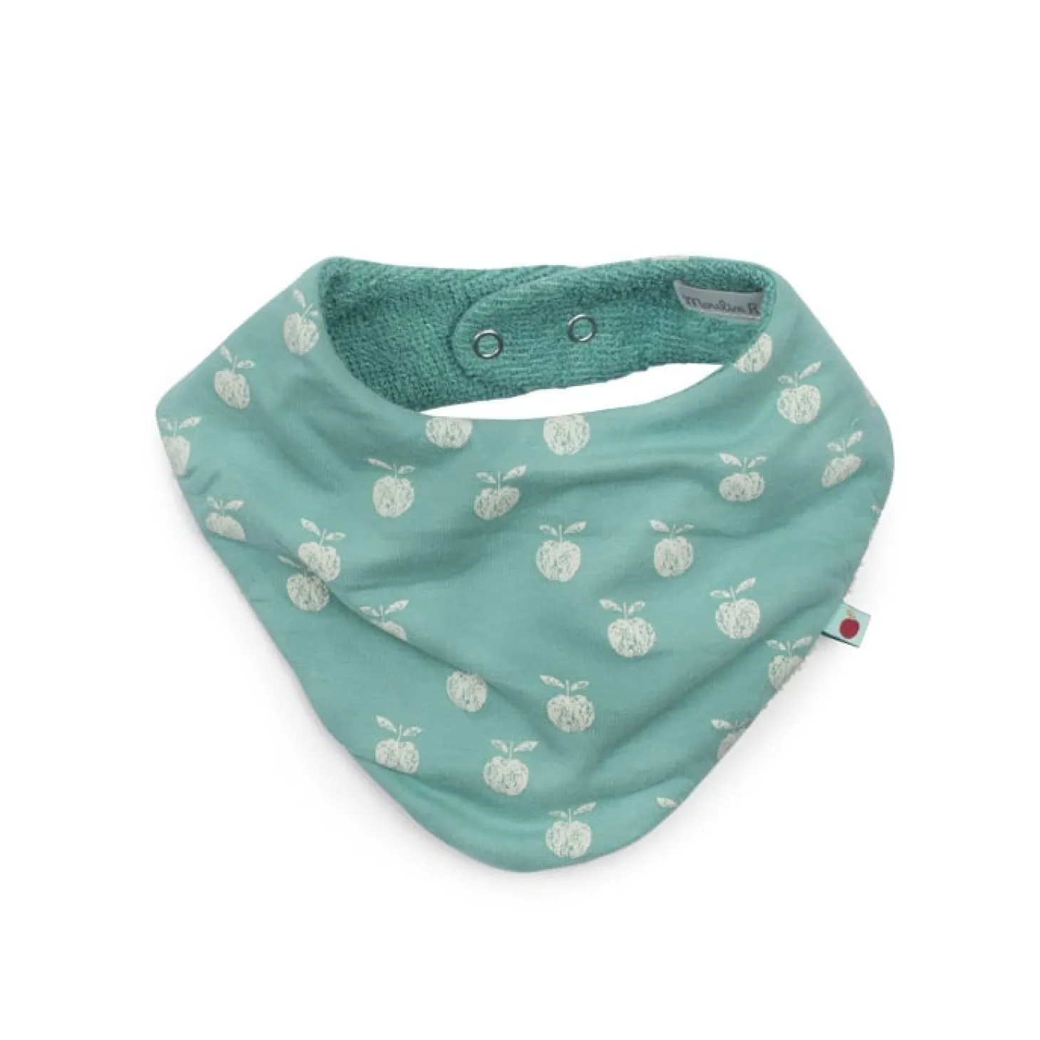 Moulin Roty Bavoir bandana Pomme des Bois