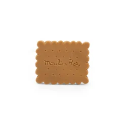Moulin Roty                    Biscuit de dentition caoutchouc Puce & Pilou    Beige