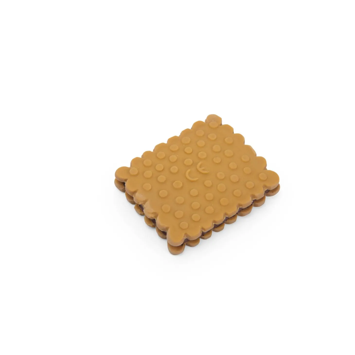 Moulin Roty Biscuit de dentition caoutchouc Puce & Pilou Beige