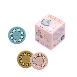 Moulin Roty Boîte de 3 disques pour lampe à histoires La petite école de danse Multicolore